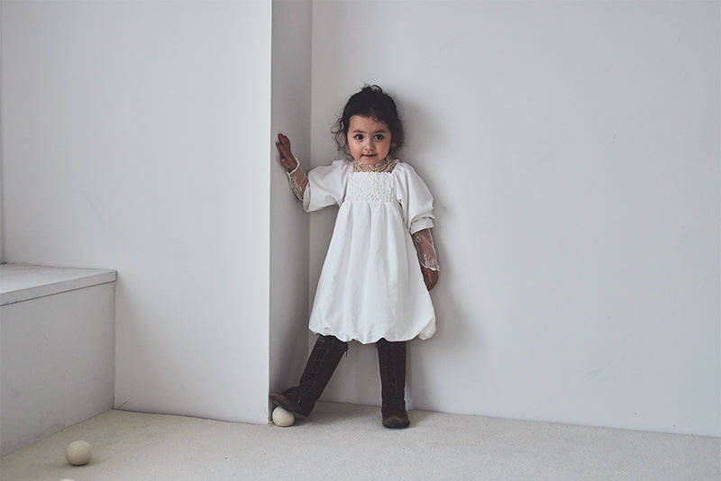 pompadour dress 1 white
