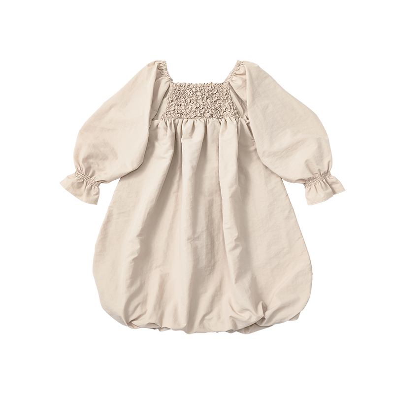 pompadour dress 2 beige