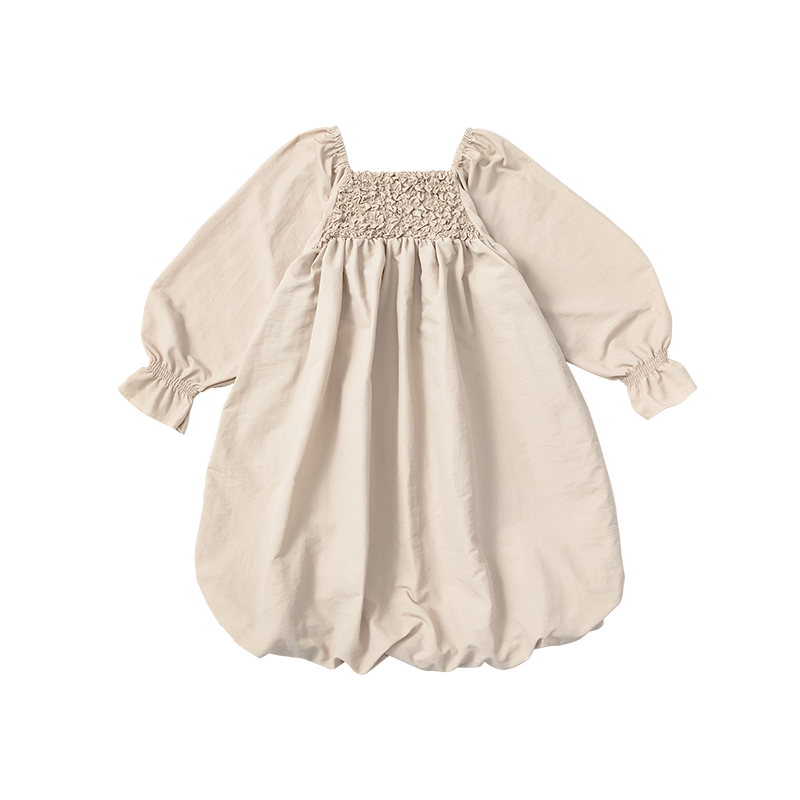 pompadour dress 2 beige
