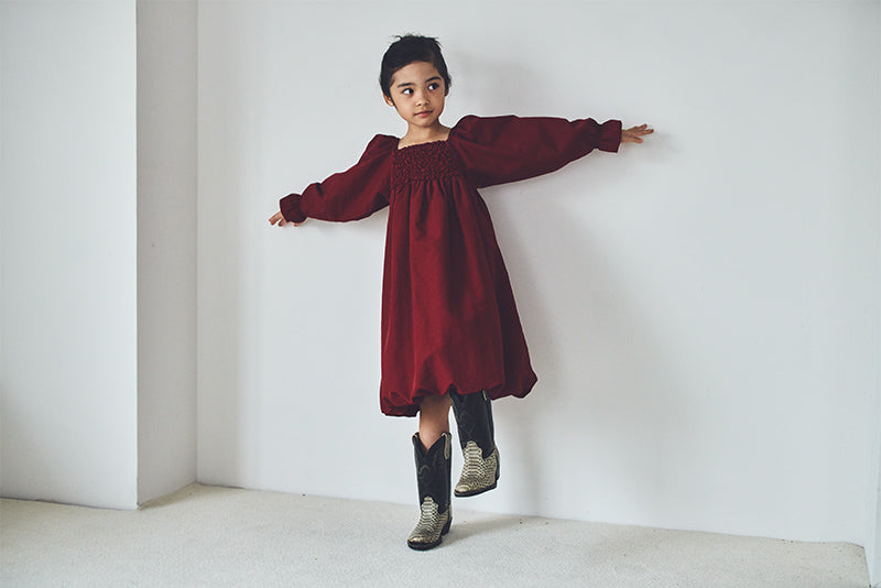 pompadour dress 3 wine