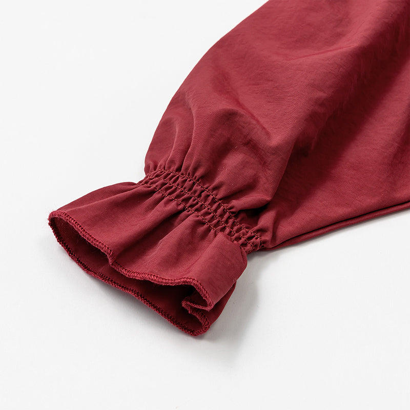 pompadour dress 3 wine