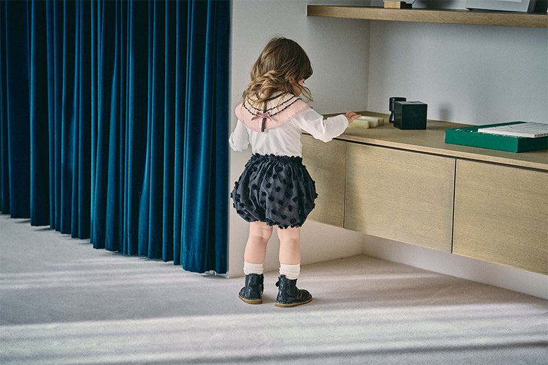 bloomers pompom black