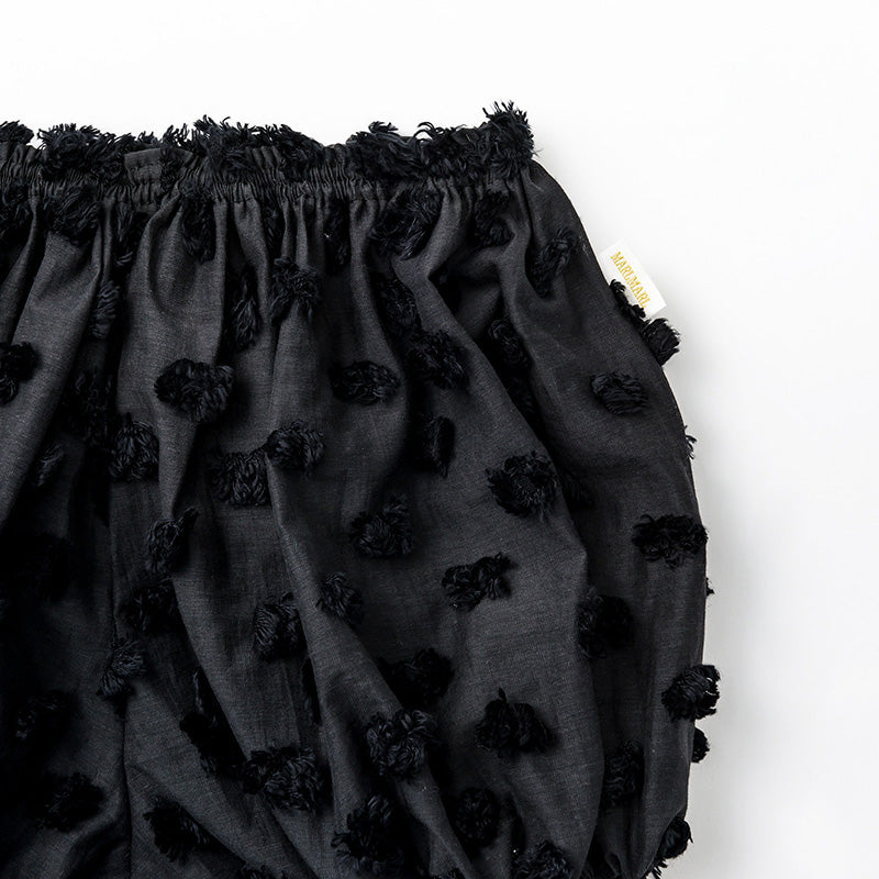 bloomers pompom black