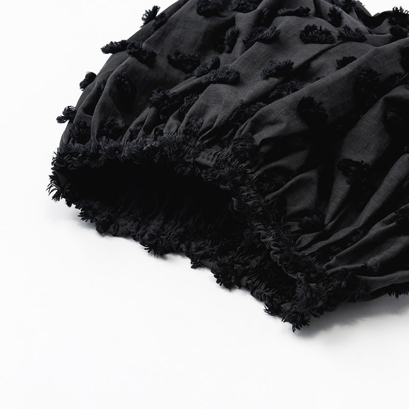 bloomers pompom black