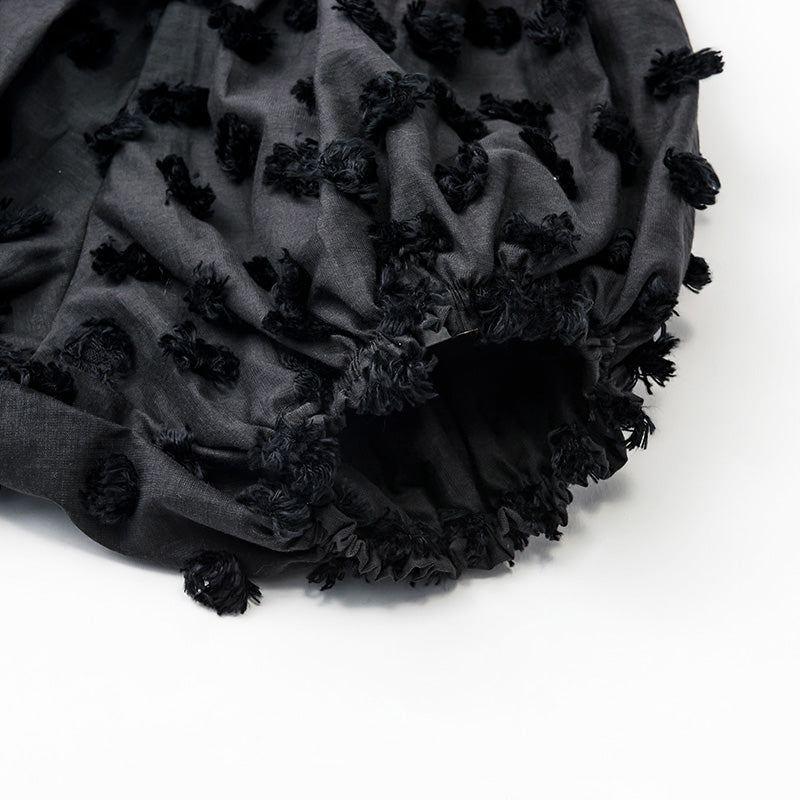 bloomers pompom black