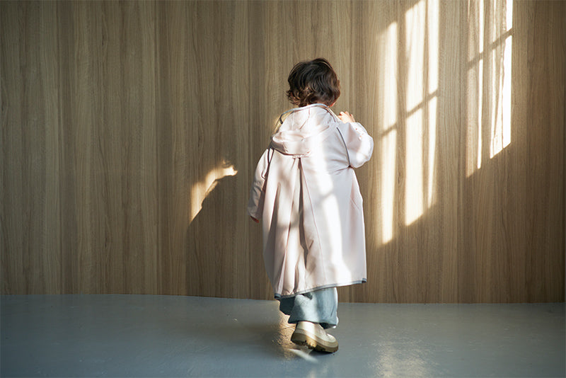 rain coat pink
