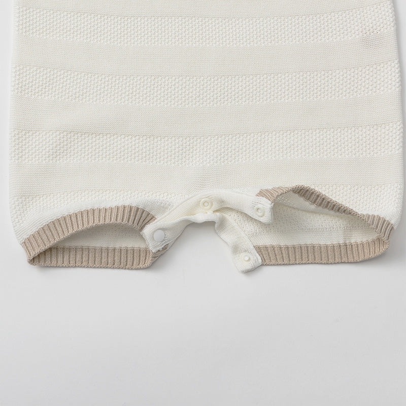 knit polo rompers shiro 70-80cm