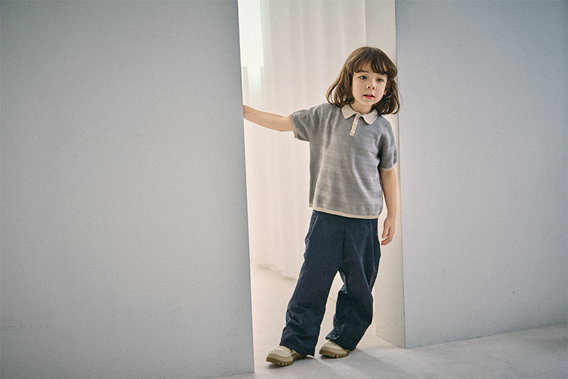 knit polo shirts nezu