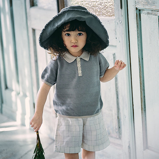 knit polo shirts nezu