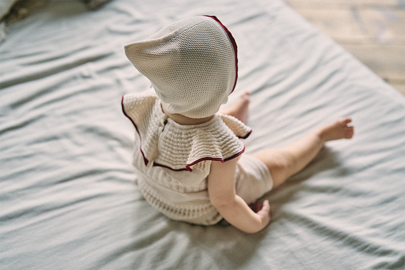 knit bonnet mini beni