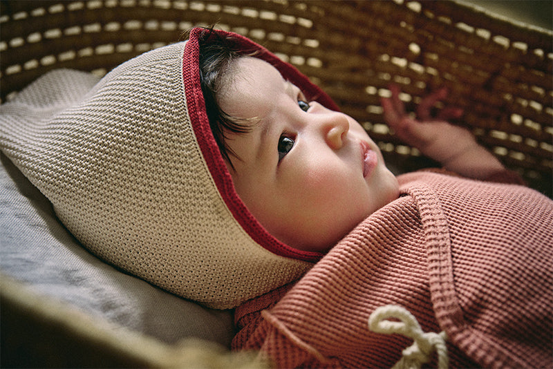 knit bonnet mini beni
