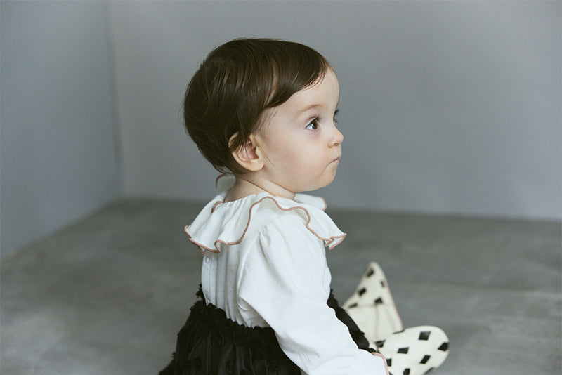 bodysuits pintuck frill