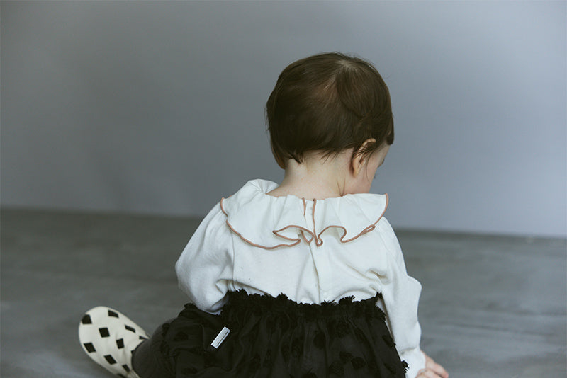 bodysuits pintuck frill