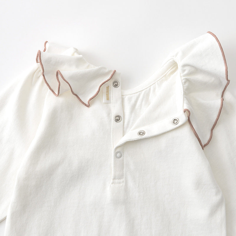 bodysuits pintuck frill
