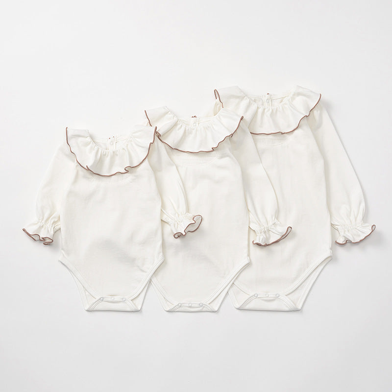 bodysuits pintuck frill