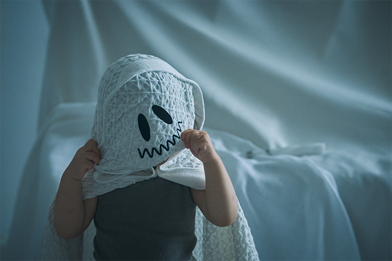 hooded towel ghost