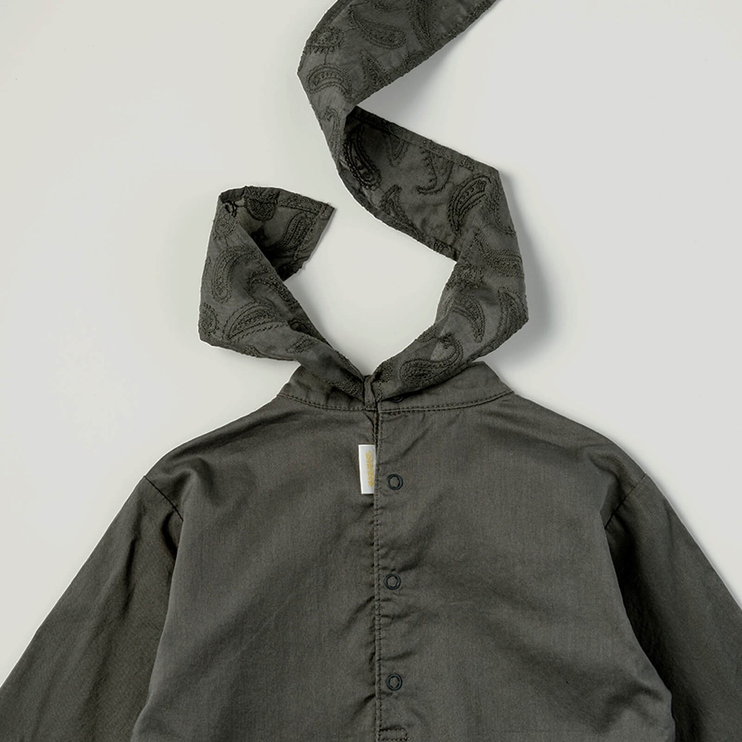 bodysuits 6 scarf charcoal