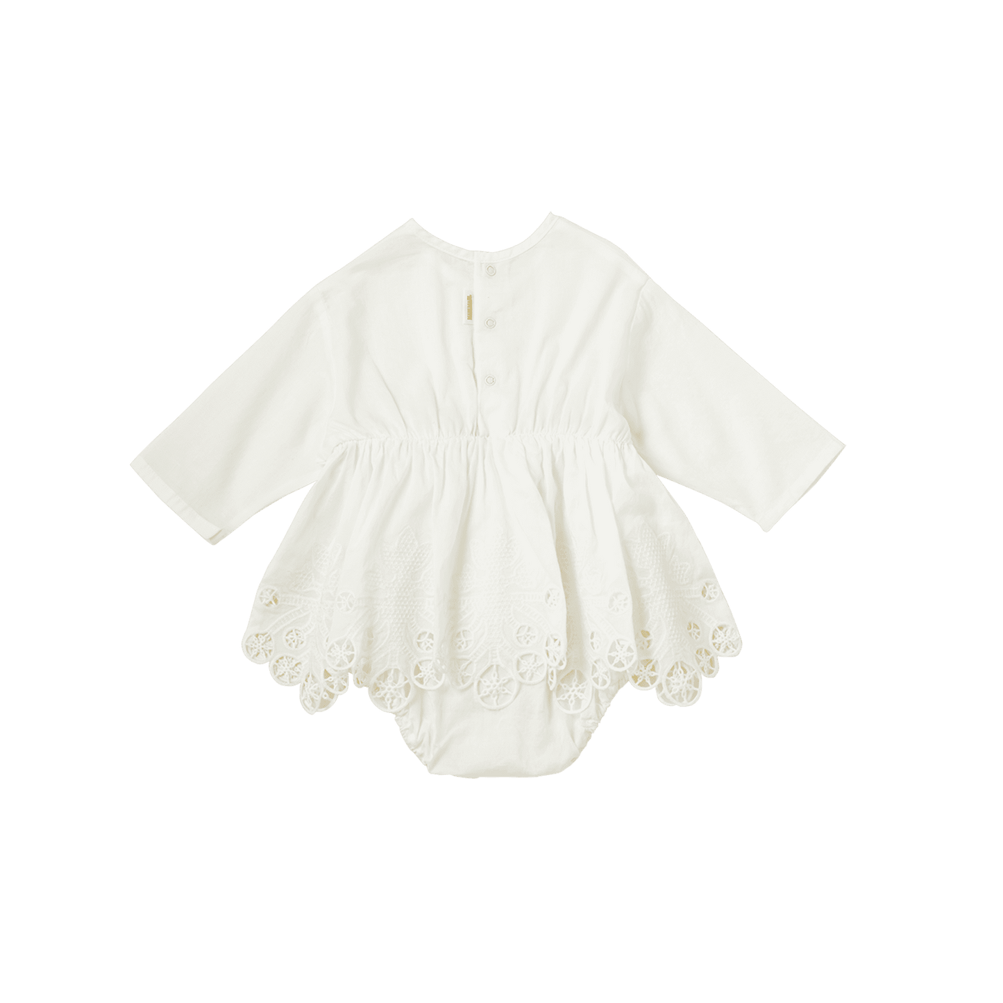 bodysuits 7 scallop white 70cm