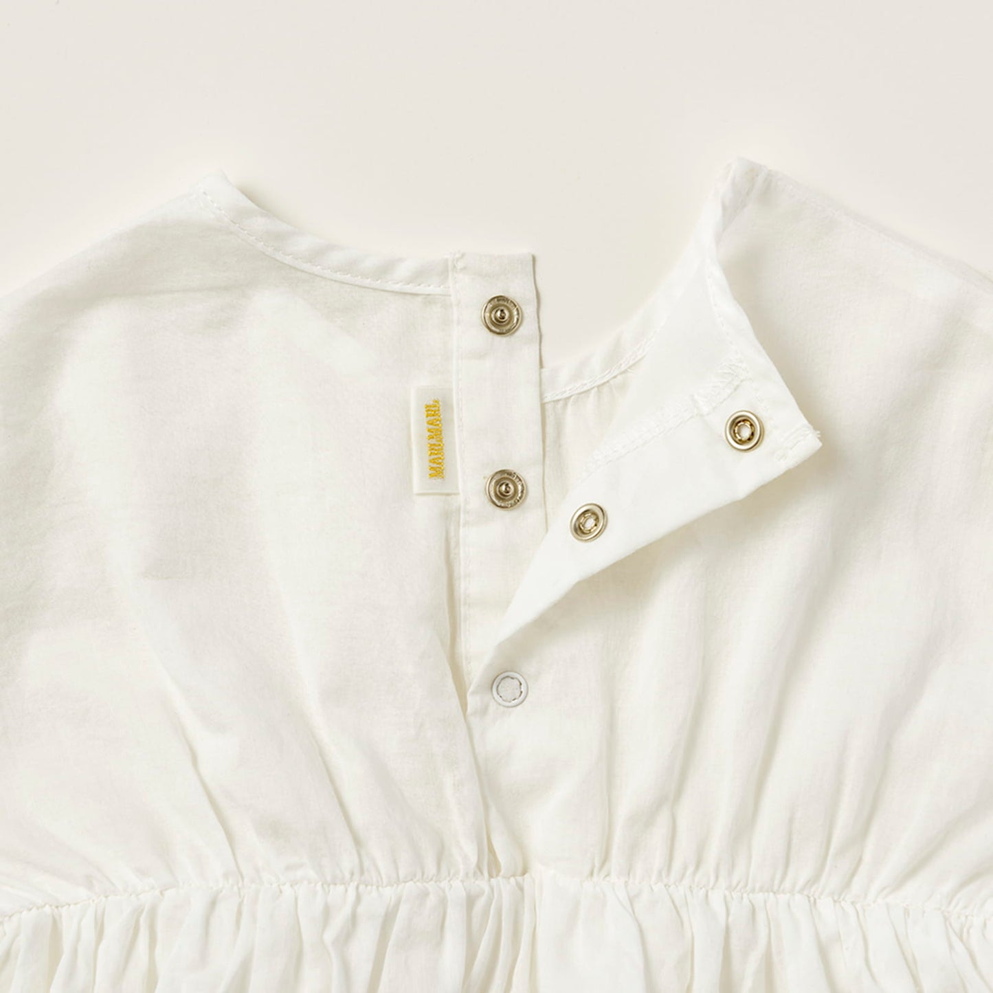 bodysuits 7 scallop white 70cm