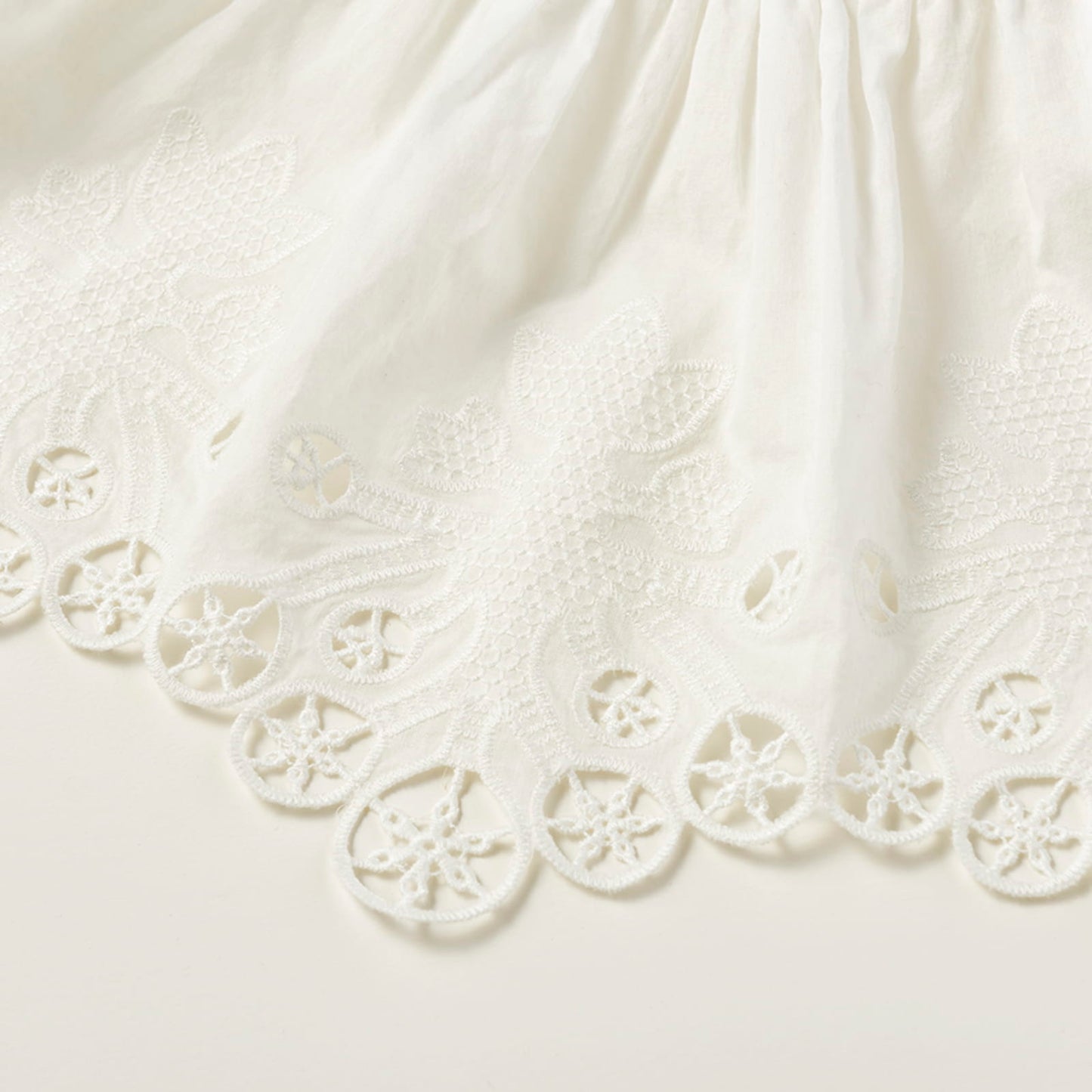 bodysuits 7 scallop white 70cm