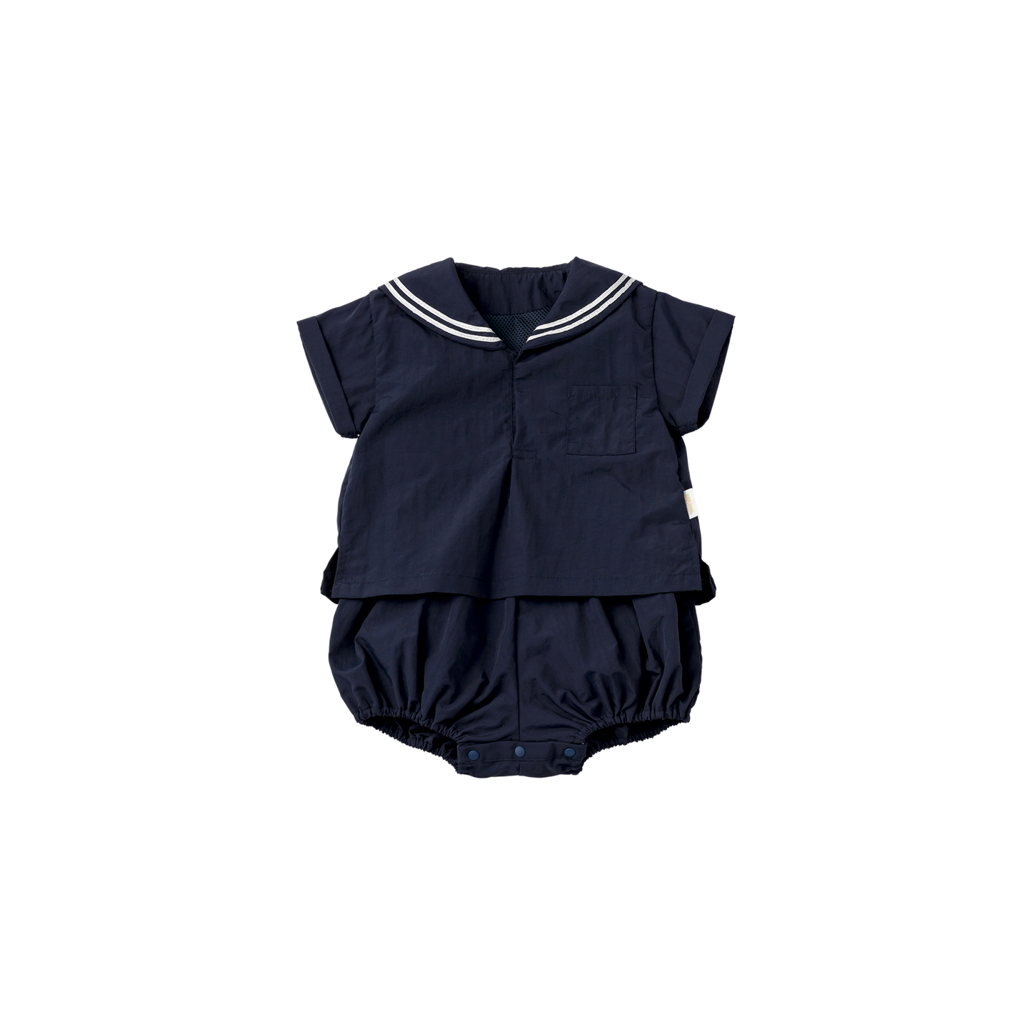 paddle rompers 2 navy