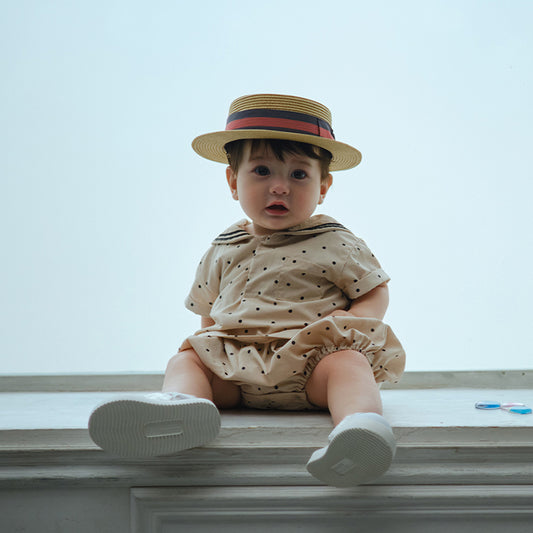paddle rompers 3 pindot