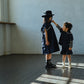 paddle dress 2 navy 110-120cm