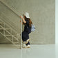 paddle slacks 2 navy 110-120cm