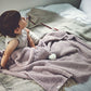 hooded blanket 1 pink