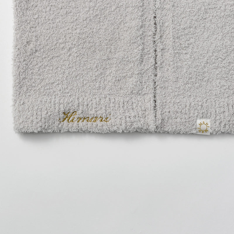 hooded blanket 2 ice grey