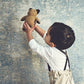 BFF+ rattle 4 bear almond