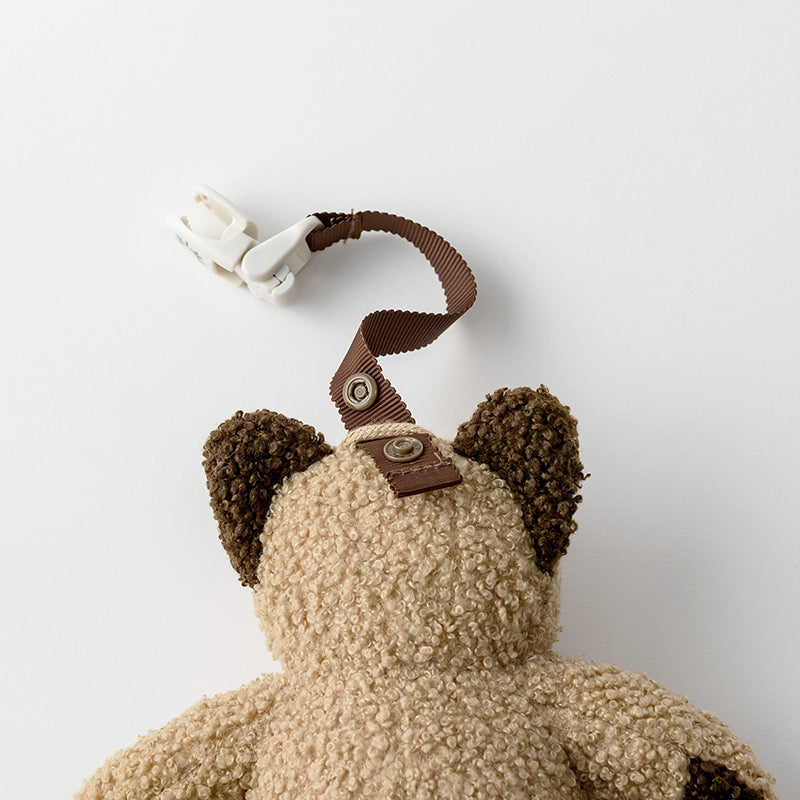 BFF+ rattle 4 bear almond