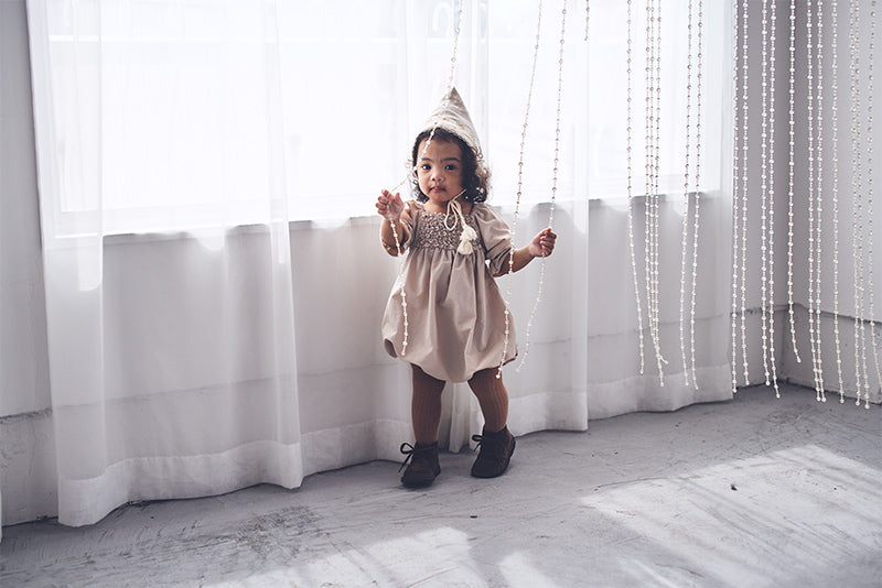pompadour rompers 2 beige