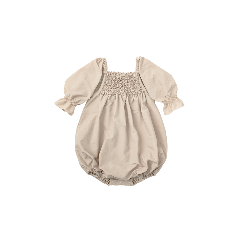 pompadour rompers 2 beige