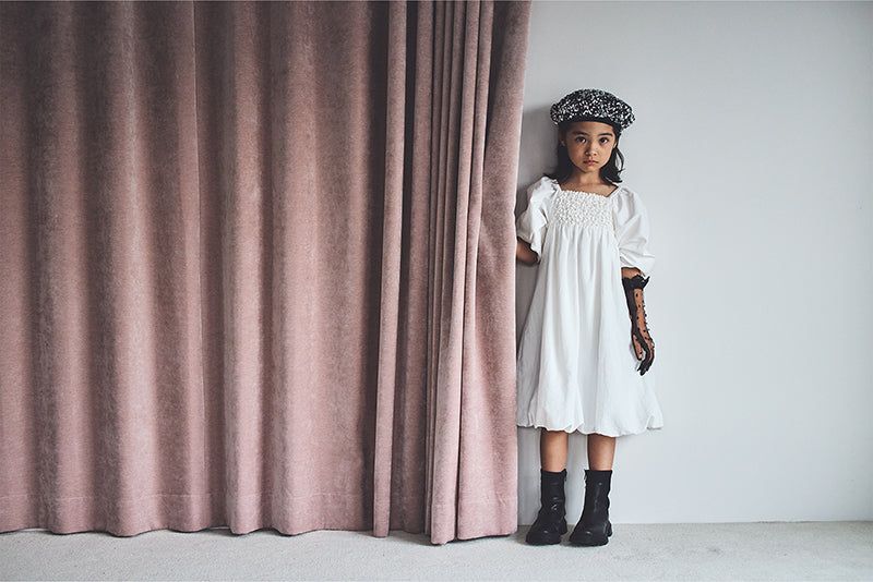 pompadour dress 1 white