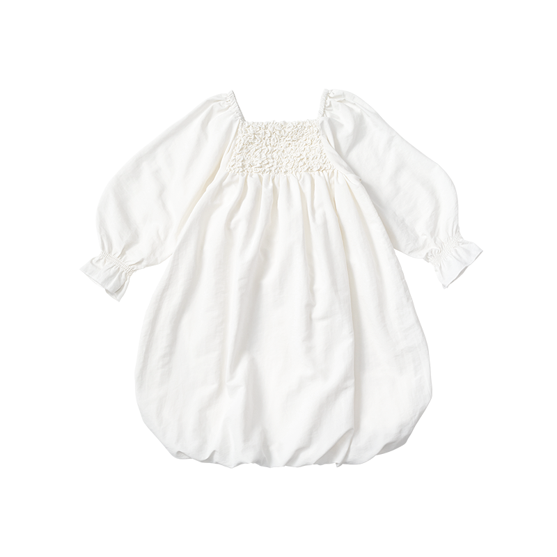 pompadour dress 1 white