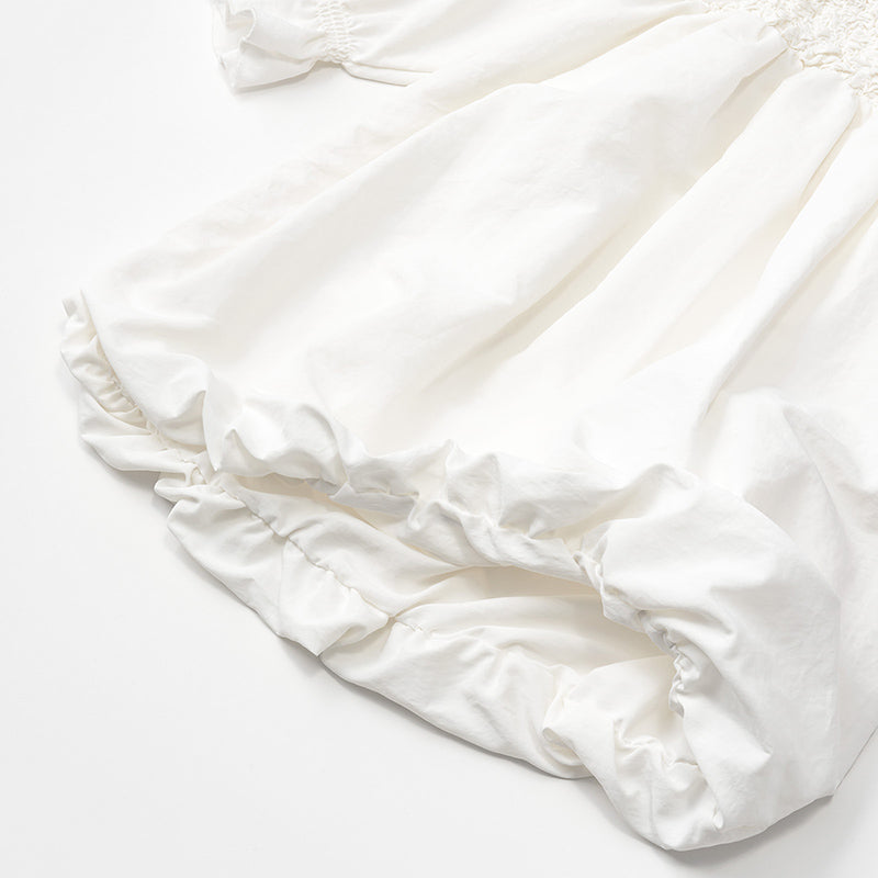 pompadour dress 1 white
