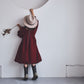pompadour dress 3 wine