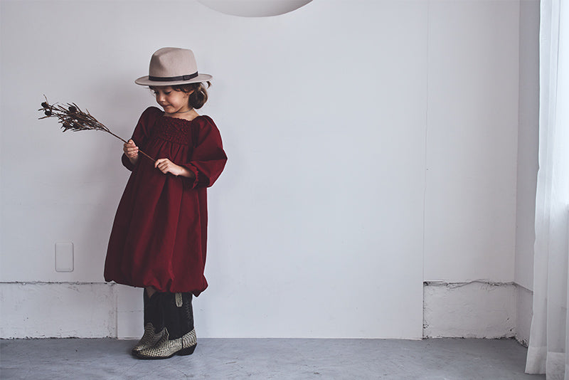pompadour dress 3 wine