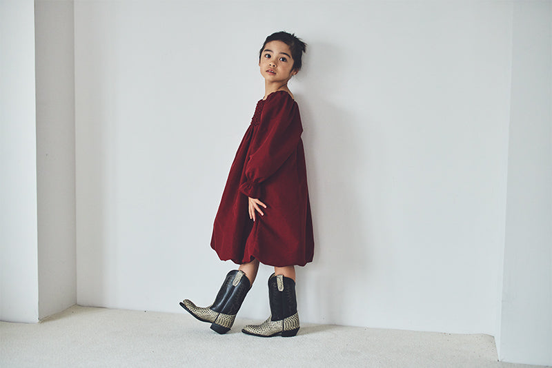pompadour dress 3 wine