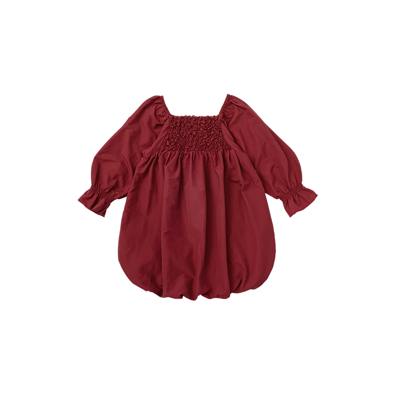 pompadour dress 3 wine