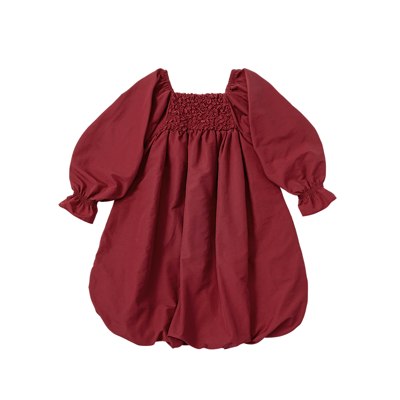 pompadour dress 3 wine