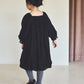 pompadour dress 5 leaf black