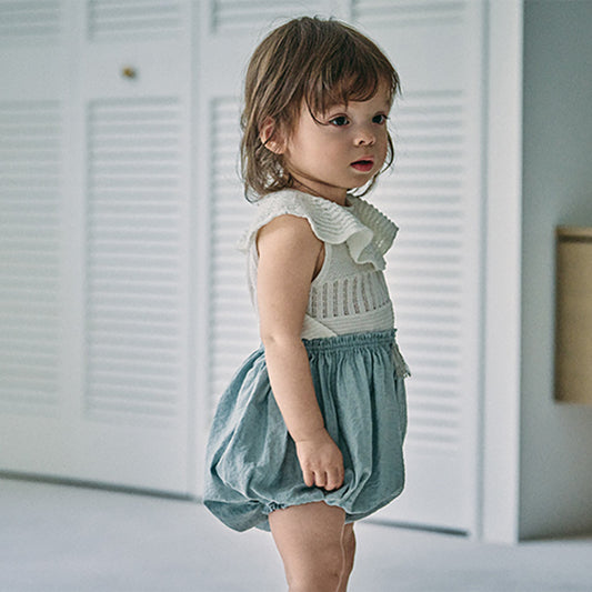 bloomers dusty blue