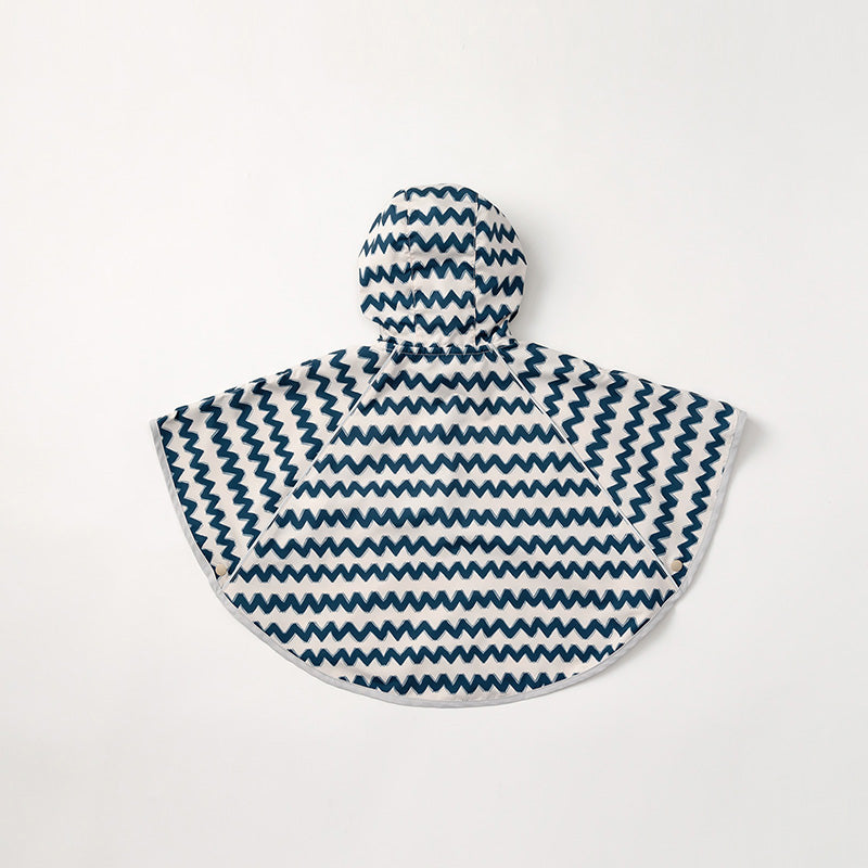 rain poncho gizagiza navy