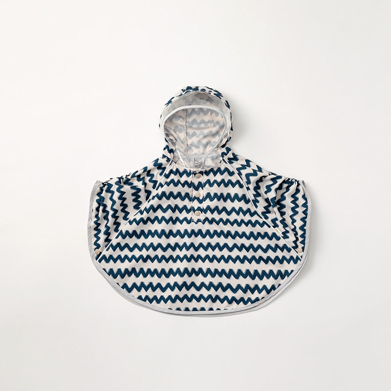 rain poncho gizagiza navy