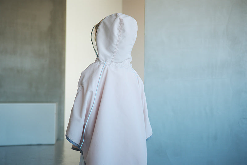 rain poncho pink
