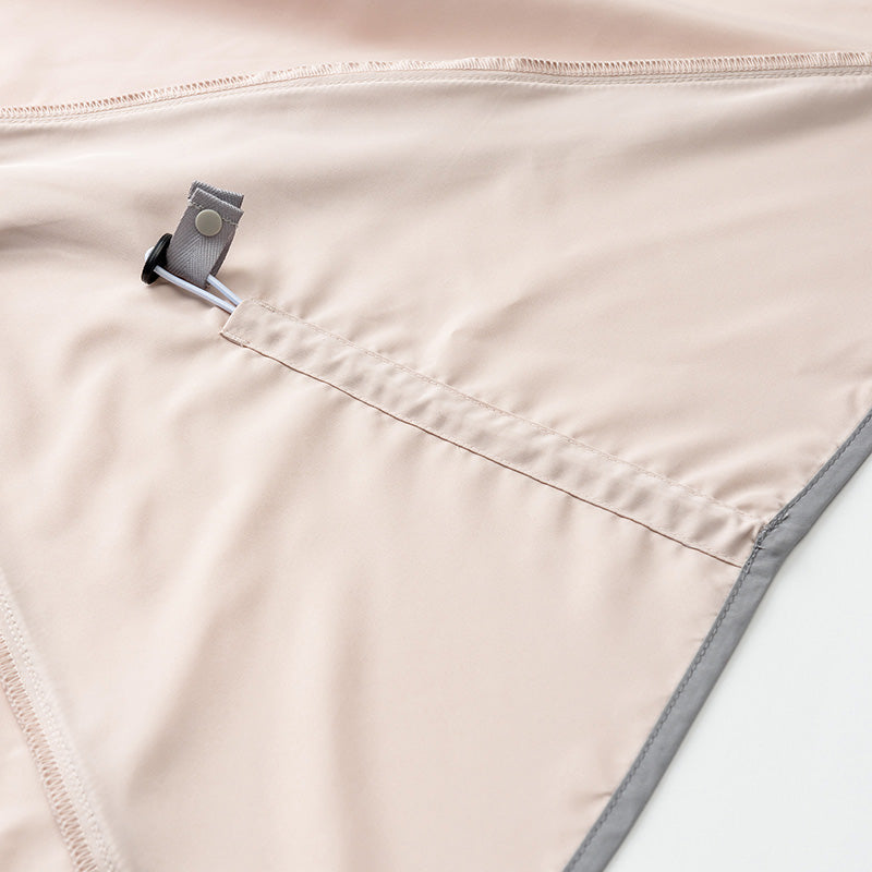 rain poncho pink