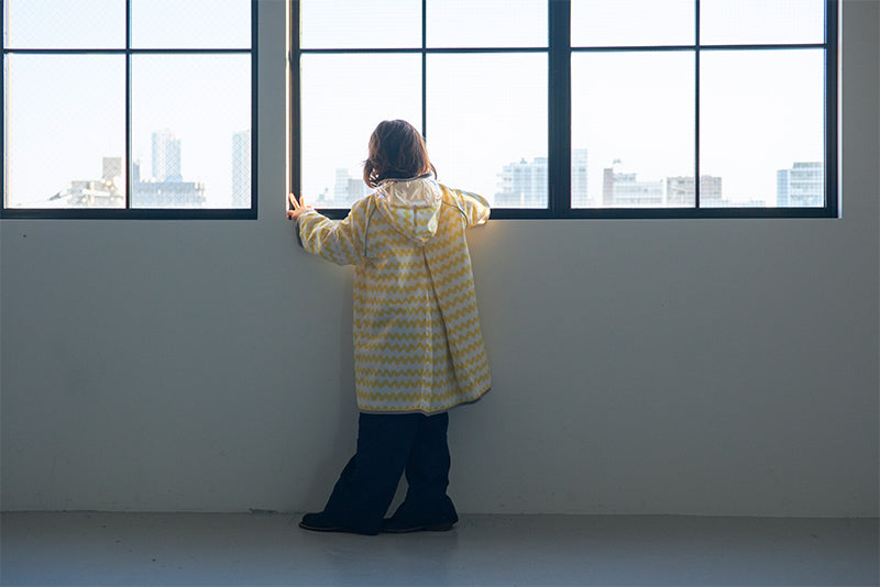 rain coat gizagiza yellow