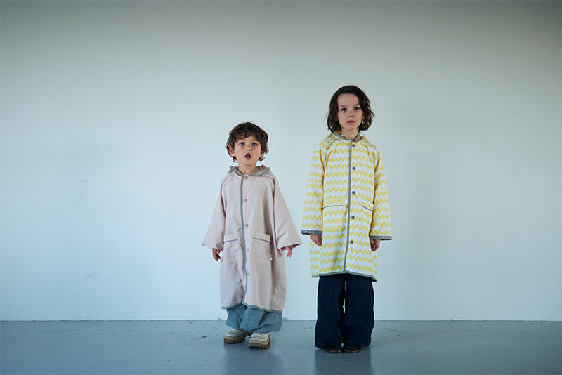 rain coat yellow
